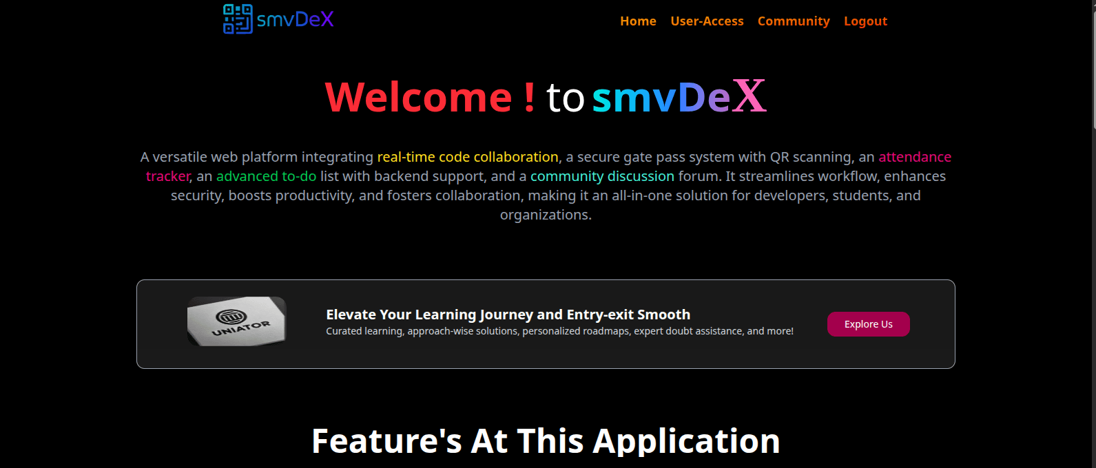 SMVDEX Home